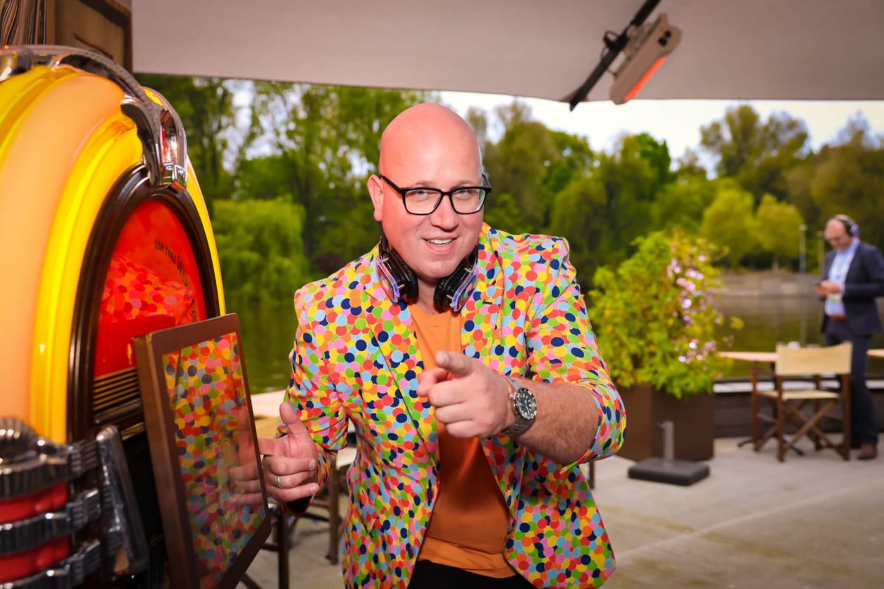 Photobooth Confetti Manager Jeroen van Rooijen