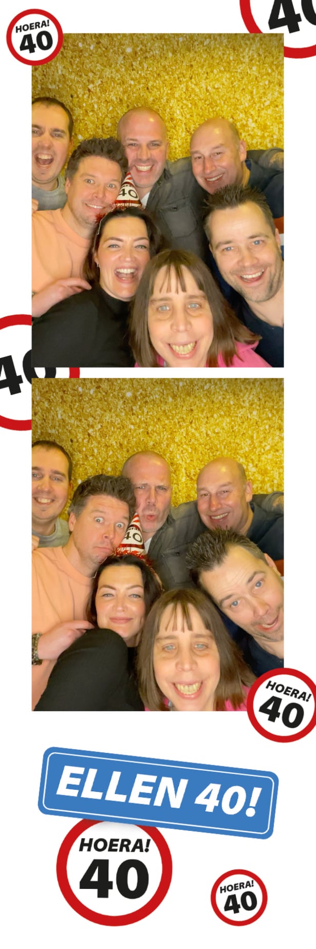 fotostrip uit amsterdam in een photobooth
