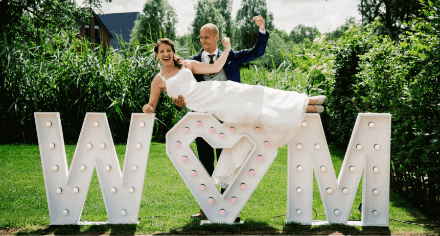 korting op lichtletters in Utrecht