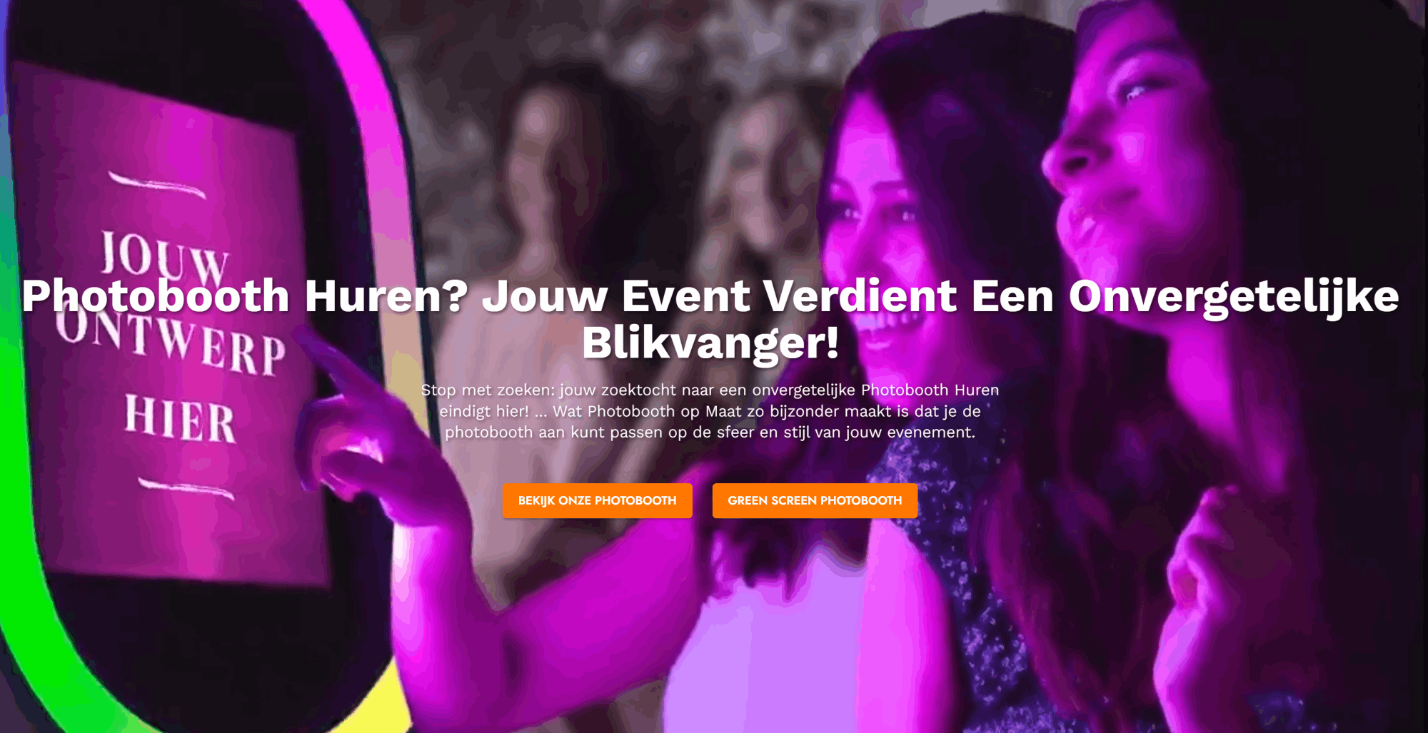 Photobooth van Photobooth op Maat