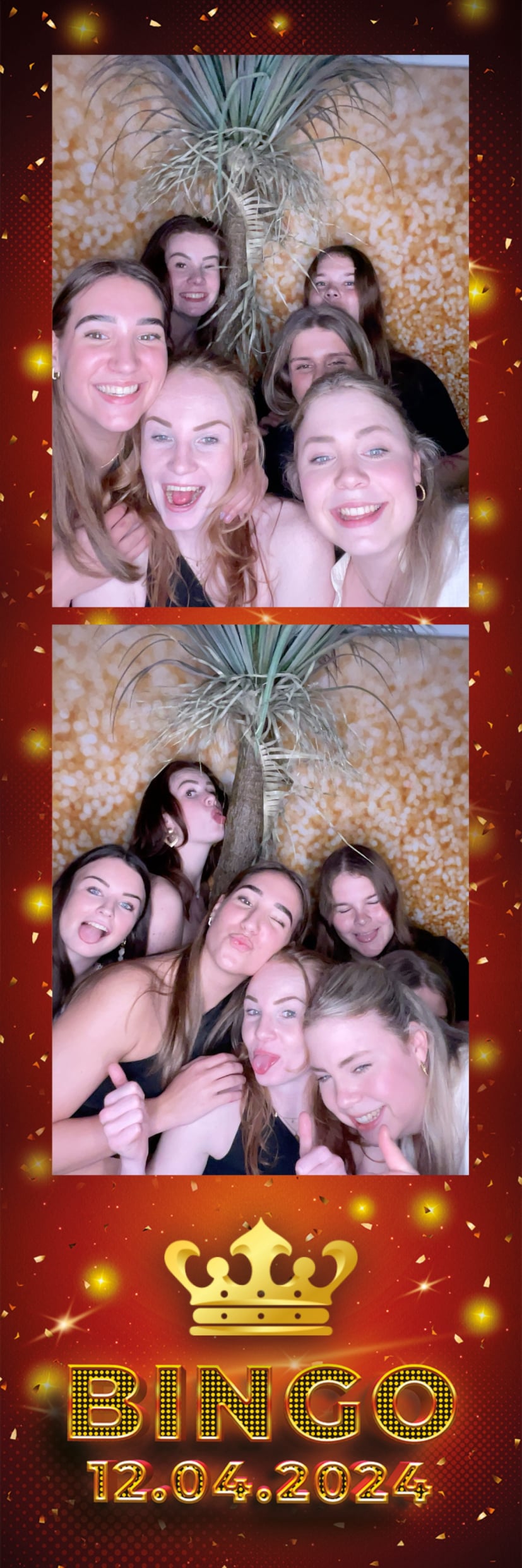 Diverse voorbeelden van persoonlijke fotostrip ontwerpen voor bruiloften