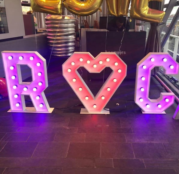 lichtletters korting