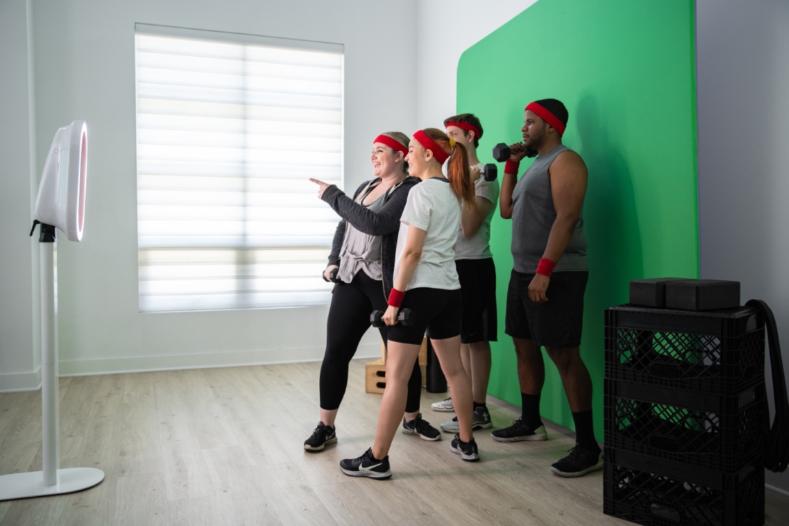 green screen photobooth